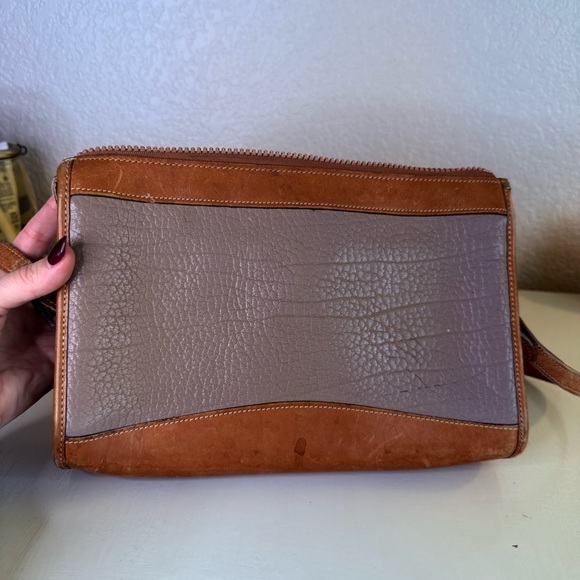 Dooney & Bourke  Two-Tone Leather Crossbody Bag - Picture 6 of 10